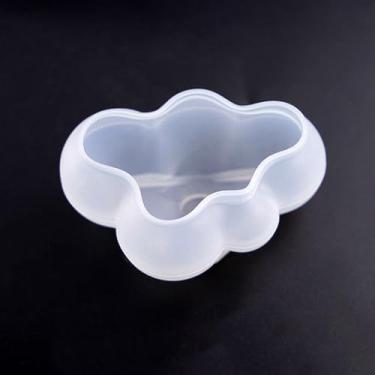 Imagem de Molde de silicone em forma de nuvem 3D, mousse de chocolate, fondant, cubo de gelo, pudim, doces, molde de cozimento, sabão perfumado, vela decorativa (média)