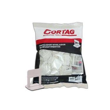 Imagem de Espaçador Nivelador de Revestimentos 50un Cortag 1,0mm
