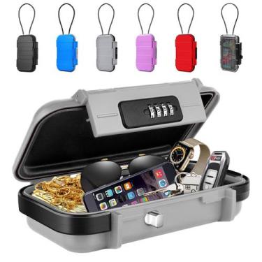 Imagem de Fechadura combinada portátil impermeável de 4 dígitos Safe BKNOOU 22x1