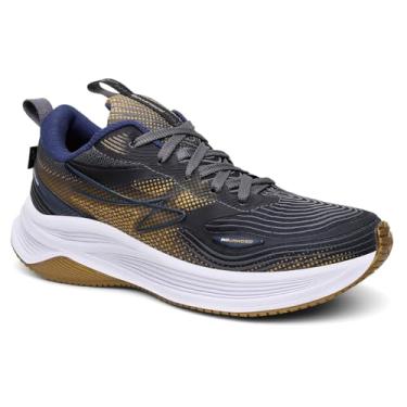 Imagem de Tênis Masculino Academia Advanced Soft Esportivo (Azul Grafite, BR, Adulto, Numérico, 43)