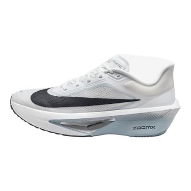Imagem de Nike Zoom Fly 6 Tênis masculino de corrida de estrada, Branco/platina pura/obsidiana/gridiron, 41