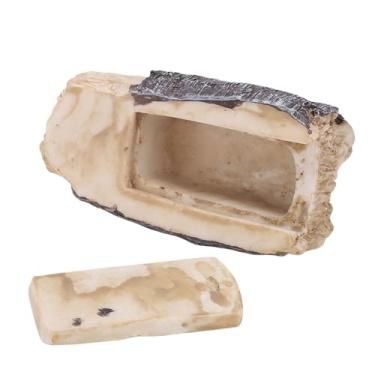 Imagem de AUNMAS Caixa de Ocultação de Chave de Galho de árvore, Estátua Falsa de Coto de árvore Em Resina à Prova de Intempéries Com Compartimento Secreto para Jardim Ao Ar Livre