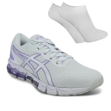 Imagem de Kit Tênis Asics Gel-Quantum 180 Feminino + Par de Meia