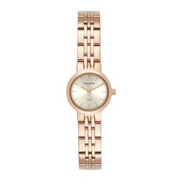 Imagem de Mondaine Relógio Feminino Dourado Caixa Pequena Clássico