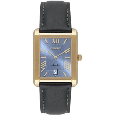 Imagem de Relógio Orient Masculino Dourado Couro Saphire Ggsc1002 A3gx