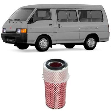 Imagem de Filtro Ar Mitsubishi L300 2.5 1995 A 1999 Metal Leve