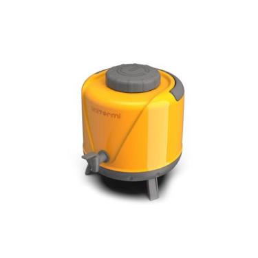 Imagem de Botijão Térmico Unitermi 5L  Abertura Ampla  Alça Integrada, Amarelo