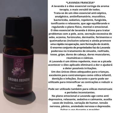 Imagem de Óleo Essencial Puro Lavanda Anti Séptico Fungicida 10 Ml