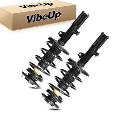 Imagem de VibeUp Conjunto de amortecedores dianteiros e amortecedores adequados para Toyota Corolla CE LE S 1.8L 2003 2004 2005 2006 2007 2008 - Esquerda e Direita Substituir 172114 172115 (conjunto de 2)