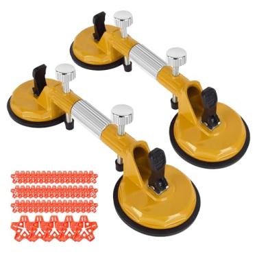 Imagem de UpJiaflarish Ferramentas de granito - Conjunto de ferramentas de ventosa de azulejo - Setter de costura, para configuração plana e reparo, adequado para azulejo de granito, mármore, pedra, laje e