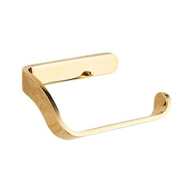 Imagem de Suporte de papel higiênico autotecido rolo de toalha para banheiro cozinha bastão na parede aço inoxidável escovado