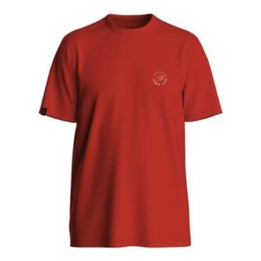 Imagem de Camiseta Freesurf Juvenil Circle Vermelha-Masculino