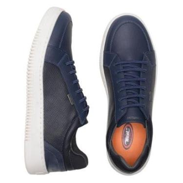 Imagem de Tênis Masculino Sapatênis Casual Marinho Tamanho:39;Genero:Masculino;Cor:-Masculino