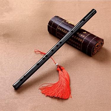 Imagem de Flauta Dizi de bambu chinês instrumentos musicais tradicionais para iniciantes flauta transversal profissional (cor: 30 G)