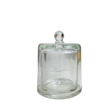 Imagem de Vela Aromatica, Porta Vela de Vidro com Cúpula Transparente 210ml Elegante Decorativo e Multiuso