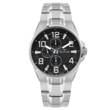 Imagem de Relógio Technos Masculino Skymaster Prata - 6P27DUT/1P