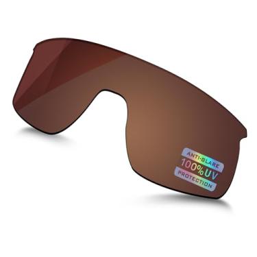 Imagem de Bowyer Lentes de reposição polarizadas juvenis para óculos de sol Oakley Resistor OJ9010 - marrom