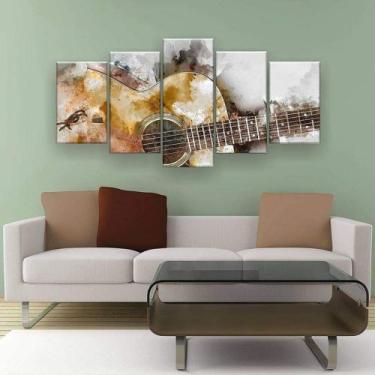 Imagem de quadros decorativo 5 peças mod Viola - autopc 3mm