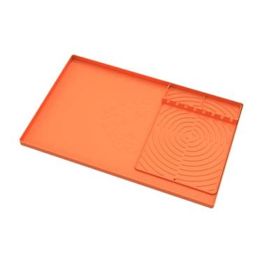 Imagem de Generic Tapete ao calor, tapete para fritadeira a ar, protetor térmico impermeável para cafeteira e de cozinha, Laranja