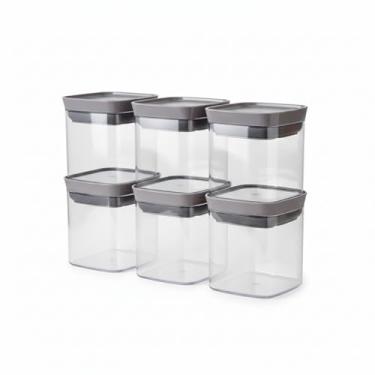 Imagem de Conjunto 6 Potes Herméticos 150ml Organizador de cozinha