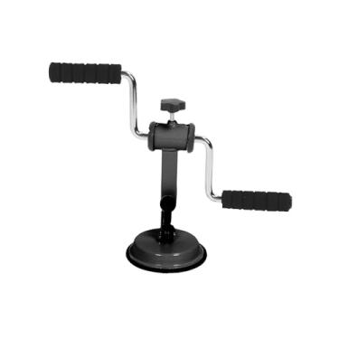 Imagem de TARSHYRY Bicicleta de Braço, Resistência Ajustável para Terapia de Braço e Ombro, Com Base de Sucção Forte e Alças Ergonômicas, Equipamento Leve e Portátil para Exercícios Domésticos (Preto)