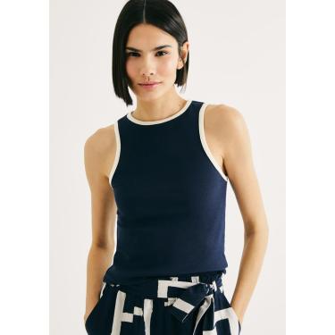 Imagem de Regata Feminina Friso Contrastante-Feminino