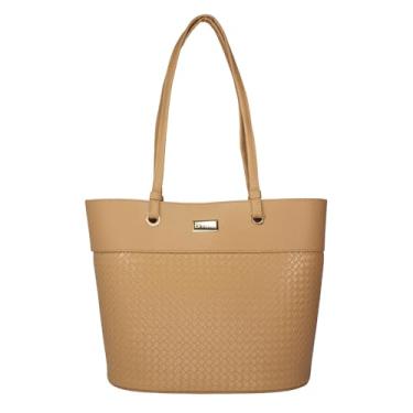 Imagem de Bolsa de Ombro Grande Valladolid Trama Palha Feminina