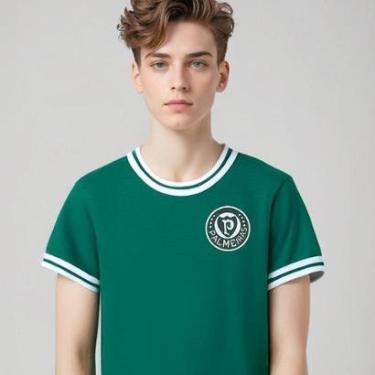 Imagem de Camisa Palmeiras Retrô 1973 Infantil Juvenil-Unissex