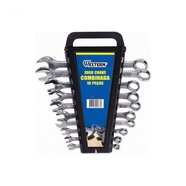 Imagem de Jogo Chaves Combinadas 6 A 17mm 10 Peças Western