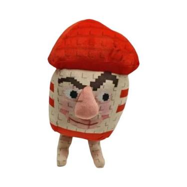 Imagem de Boneco De Pelúcia Fofo E Macio Do Jogo Brainrot Para Decoração De Quar