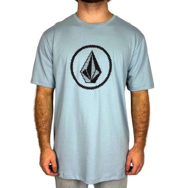Imagem de Camiseta Volcom Circle Stone Azul-Masculino