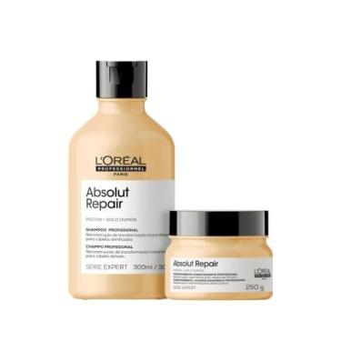 Imagem de L'Oréal Professionnel Absolut Repair Kit Shampoo e Máscara - LOréal Pr