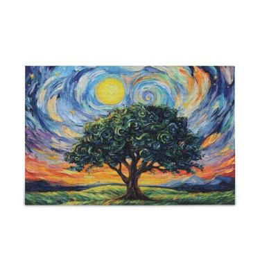 Imagem de Quebra-cabeça de 500 peças lindo céu de carvalho madeira e material de papel, quebra-cabeças para casais