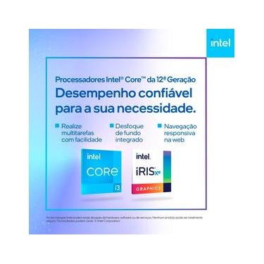 Imagem de Notebook 15,6" Lenovo IdeaPad 1i 82VY000TBR Windows 11 Intel Core i3 4GB RAM 256GB SSD Cinza