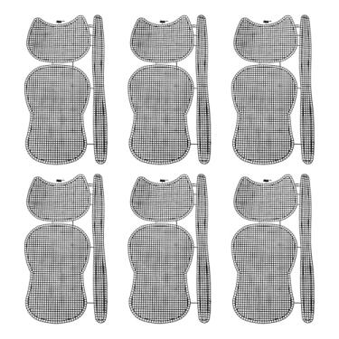 Imagem de YOUTHINK 6 Peças de Folhas de Lona de Malha de Plástico, Folhas de Artesanato Em Branco Transparente para Bolsa de crochê, Fazendo Bordados, tricô, Tecelagem, Molduras de Bolsa,