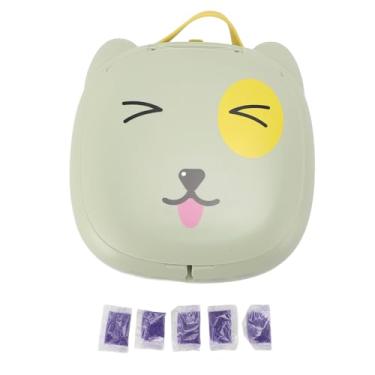 Imagem de TOPINCN Assento Sanitário para Viagem para Crianças, Assento Penico Dobrável Portátil Com Bolsa de Armazenamento, para Dirigir Carro, Acampamento, Viagem, Treinador Portátil de Penico (Verde)