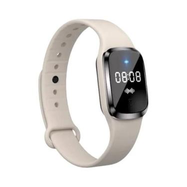 Imagem de Pulseira De Silicone Ajustável Com Carregamento USB E Antimosquito Par