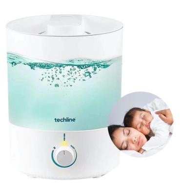 Imagem de Umidificador De Ar Ultrassonico 2,8 Litros Hm-2103 Techline Cor Branco