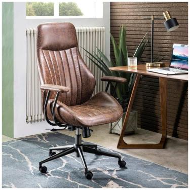 Imagem de ovios Ergonomic Office Chair,Modern Computer Desk Chair,high Back Suede Fabric Desk Cha...