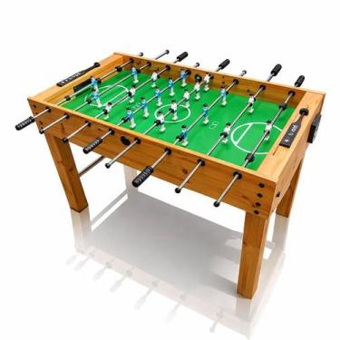 Imagem de Mesa de Pebolim Grande 1,02m com Acabamento Premium e Pés Antiderrapan