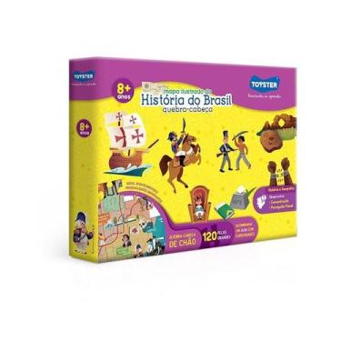 Imagem de Quebra-Cabeça Grandão História Do Brasil 120 Peças Toyster