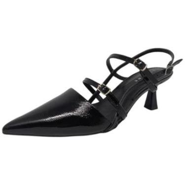 Imagem de Sapato Feminino Moderno Conforto Slingback Lia Line-Feminino