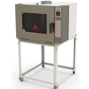 Imagem de Forno Industrial Progás Turbo Elétrico PRP-5000NE New Eletric com Vapor para 5 Esteiras 220V P36882