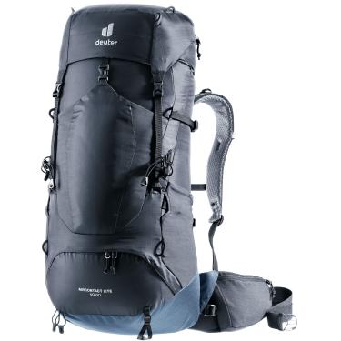 Imagem de Deuter, Mochila Semi Cargueira 40+10L Barrigueira Fitas de Compressão Compartimento de Hidratação, Aircontact Lite