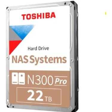 Imagem de HD Interno Toshiba 22TB SATA3 N300 PRO NAS HDWG62CXZSTBI