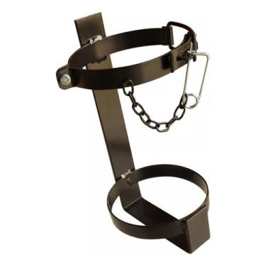 Imagem de Suporte Extintor Trava Caminhão Carreta Ônibus 8kg 10kg 12kg - OAS