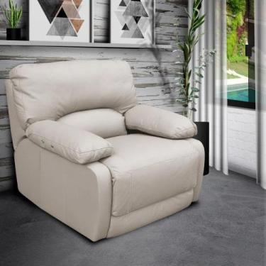 Imagem de Poltrona do Papai Reclinável Elétrico Power Touch Small Asmará Couro O