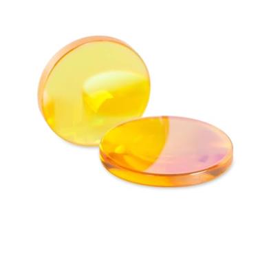 Imagem de VSJADS Lente laser CO2 de 20 mm, lente de foco de 12 cm para máquina de gravação e corte a laser, óptica ZnSe de alta potência para cortador de gravador a laser de 10,6 μm (FL127 mm)