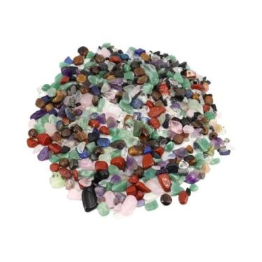 Imagem de Pedras Naturais Em Lascas De Gemas 50g 100g, Pedras Roladas Para Decor