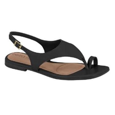 Imagem de Sandália Rasteira Beira Rio Preto Feminina BEIRA RIO-Feminino